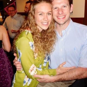 Loft green floral dresses with tie cuff sleeves